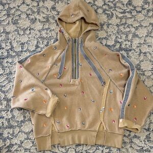 Urban Outfitters Hattie Fleece Yin Yang hoodie XS/S